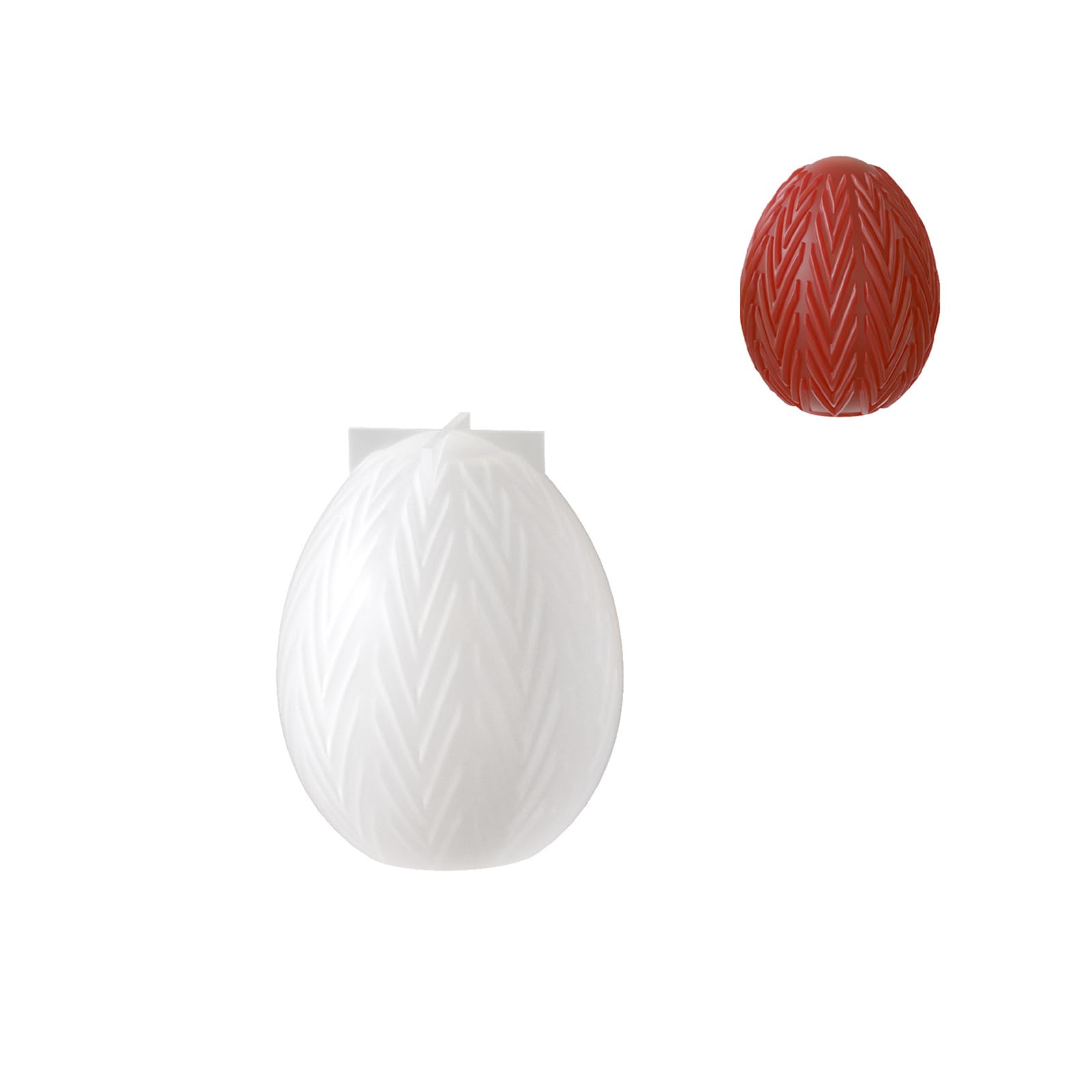 Xjdzineq Sturdy Silicone Eggs Shaped Ideal for Making Festival Scented Eggs Shape