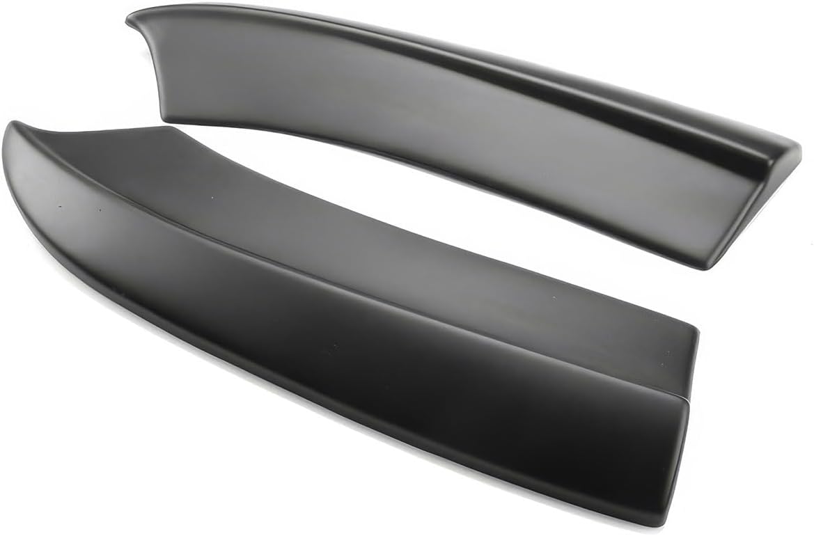 Custom Fit Rear Diffuser + Side Aprons Compatible with 2015-2023 Dodge Charger, PP Rear Bumper Lip Splitter Spoiler Matte Black