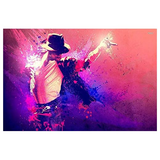 FAWFAW Pussel för vuxna 500 stycken, coolt Michael Jackson golvpussel intellektuellt spel, 1500/1000/500/300 stycken