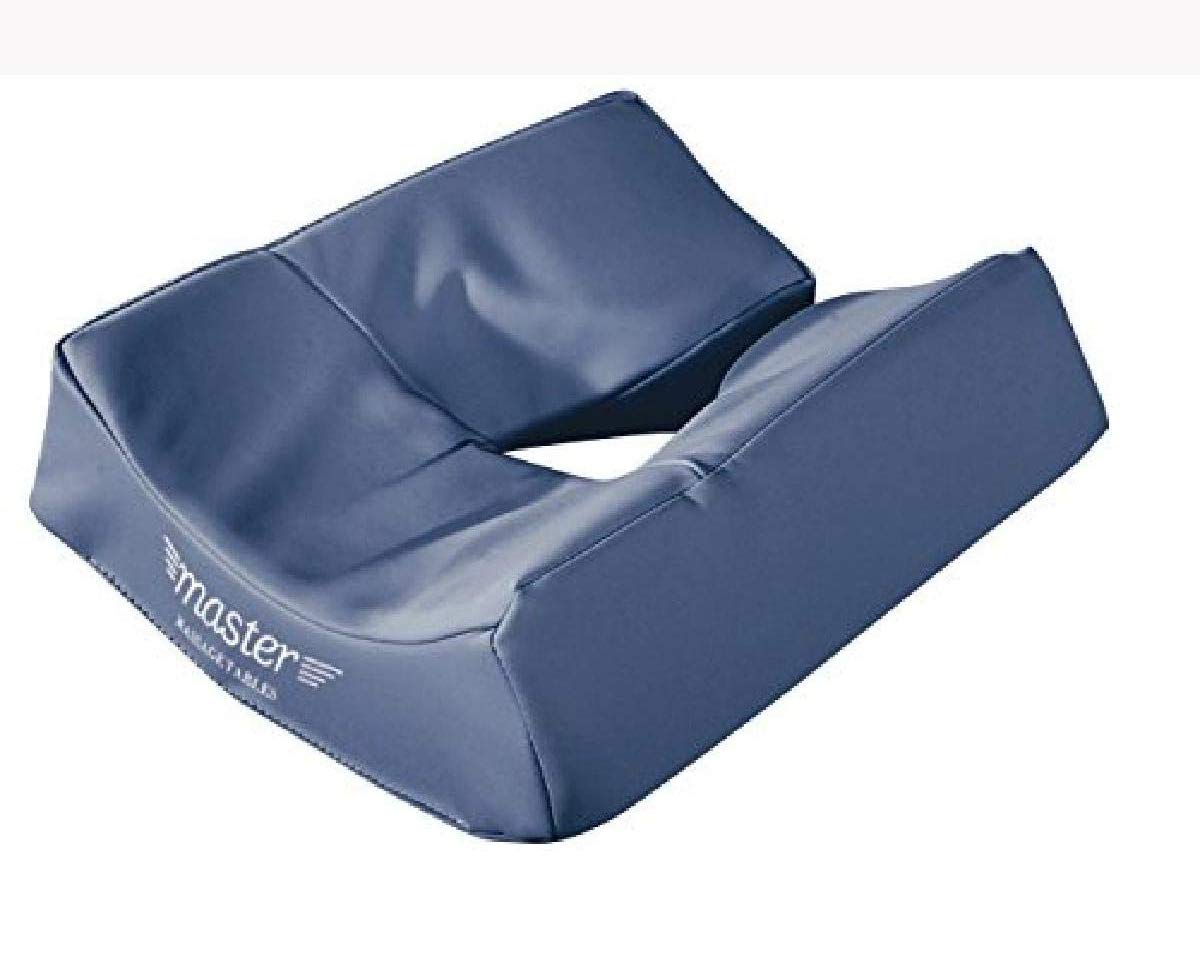 Master Massage Massage Table Face Cradle Cushion Pillow, with Pu Leather, and Memory Foam Ergonomic Massage Bed Headrest (Royal Blue)-image-37