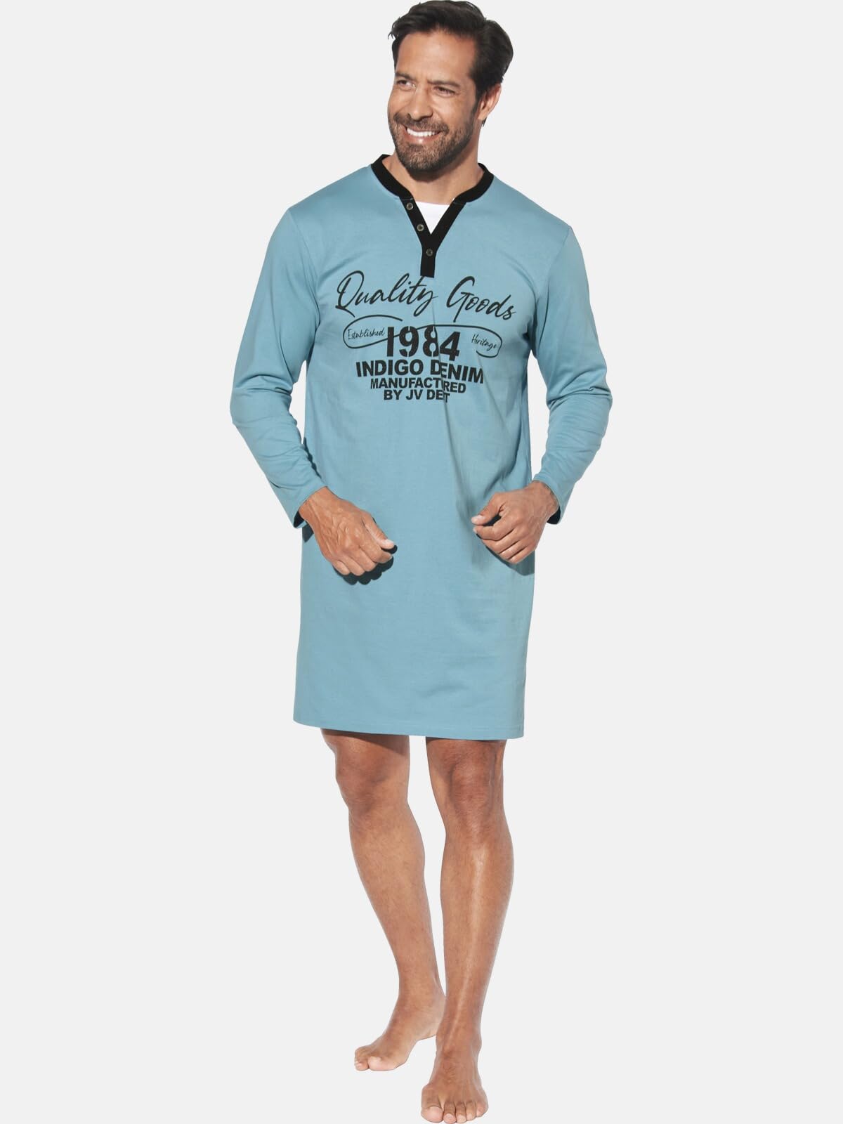 Jan Vanderstorm Homme Chemise De Nuit Stigmark