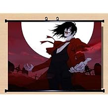Anime Hellsing Home Decor Wall Scroll Poster Fabric Painting Alucard / Seras Victoria /RUINS 22 x 16 Inches-58