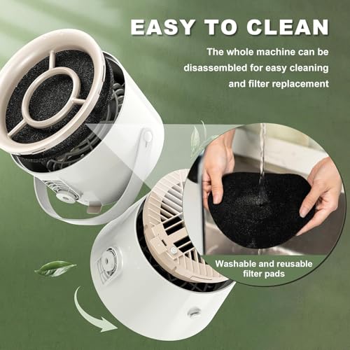 Ventilateur d'extraction portable pour cuisine sans odeur avec sa hotte de bureau 3D - 4