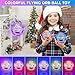 Flying Orb Ball Toy 2 Pack,Hand Controlled Mini Drone for Kids,Galactic Fidget Flying Spinner Flying Orb with Lights,Christmas Birthday Gift Cool for Boys Girls 6 7 8 9 10+ Year Old（Blue & Red）