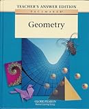 Geometry Pacemaker Series ISBN# 0130238384 Teacher's Answer Edition
