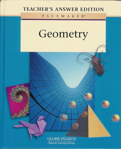 Geometry Pacemaker Series ISBN# 0130238384 Teacher's Answer Edition