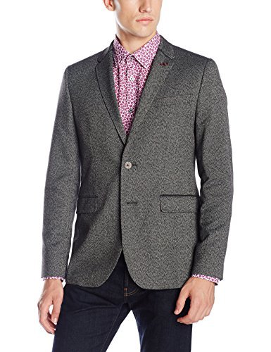 Ted Baker Men's Lincon Sportcoat, Charcoal, 3/Medium
