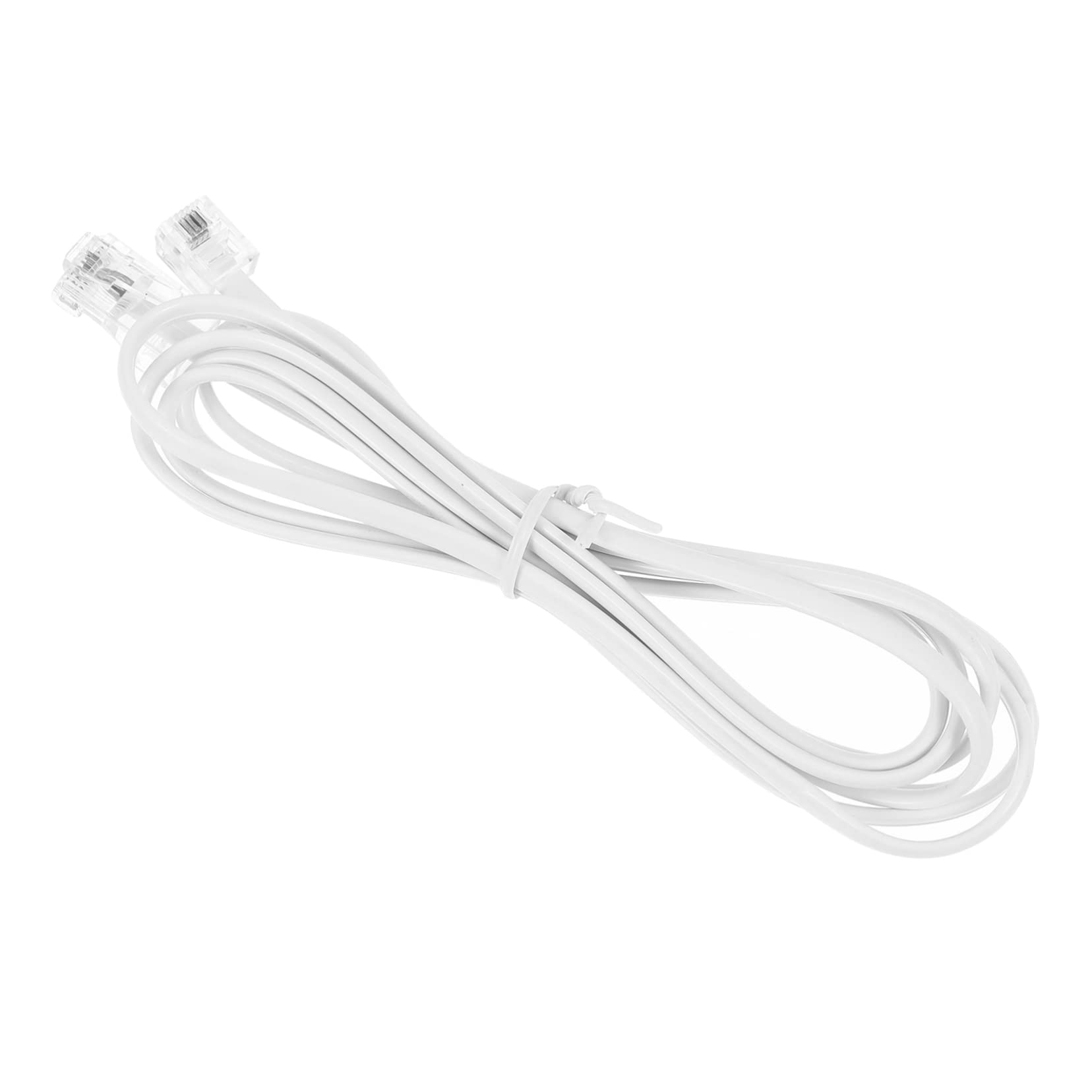 MOLUCKFU Conductor Telephone Cable to PC to PC Durable Connecting Cord for Landline Phones Fax Machines and Modems Easy Setup Copper and Construction