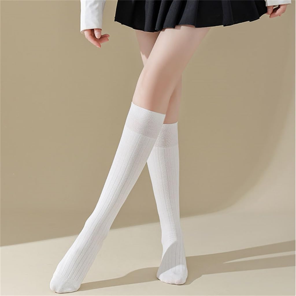 Calf Socks Versatile Letter College Knee Length Boneless Japanese Sports