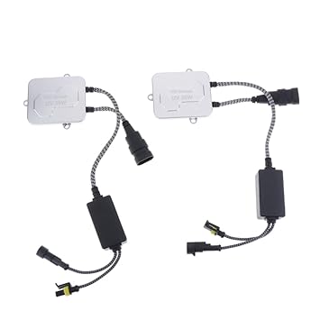 2 Pieces 12V 55W Ultra-Slim HID Xenon Digital Replacement Ballast for HID Conversion Kit