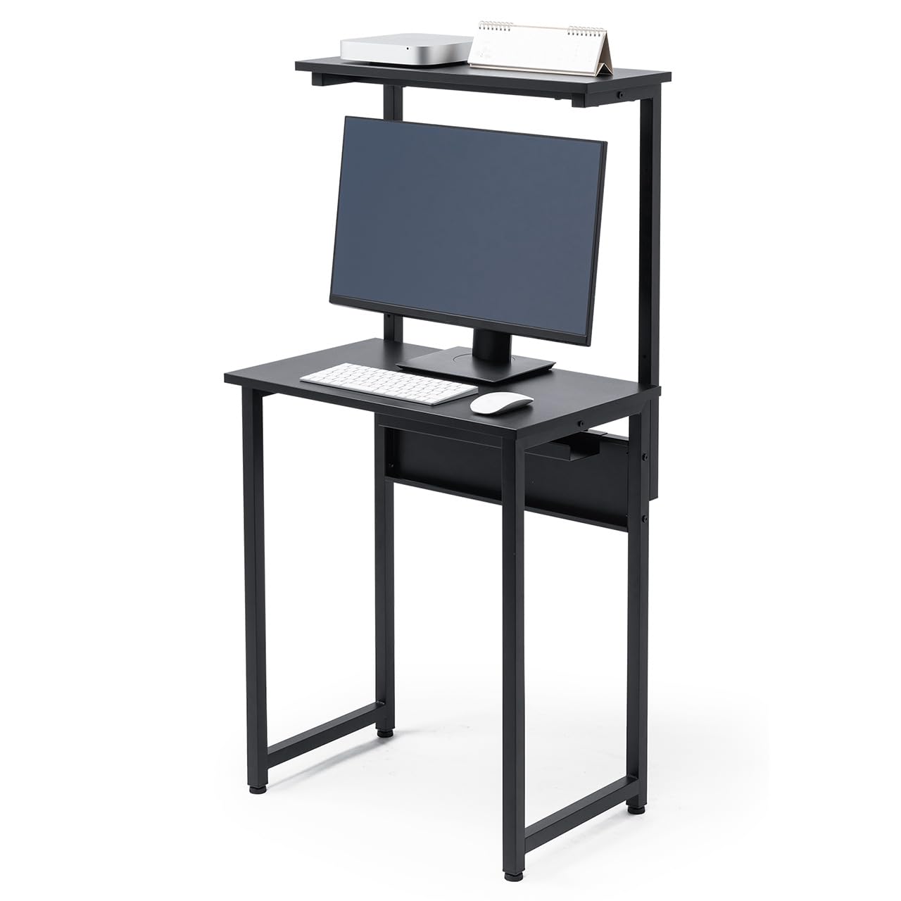 Amazon | サンワダイレクト パソコンデスク 3WAY 幅60×奥行40cm