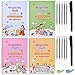 Winthai 4 Stück Deutsch Magisches Heft, Magisches übungsheft mit 12 Stift, Groove Calligraphy Wiederverwendbares Handschrift Nachziehen für Kinder Kalligraphie Zahlen Zeichnung Buchstaben Buch mit günstig Kaufen-Winthai 4 Stück Deutsch Magisches Heft, Magisches übungsheft mit 12 Stift, Groove Calligraphy Wiederverwendbares Handschrift Nachziehen für Kinder Kalligraphie Zahlen Zeichnung Buchstaben