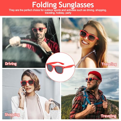 Image of Rivet Accent Round Sunglasses, Lightweight PC & Stainless Steel Frame, Sun Protection, Unisex Fashion Eyewear