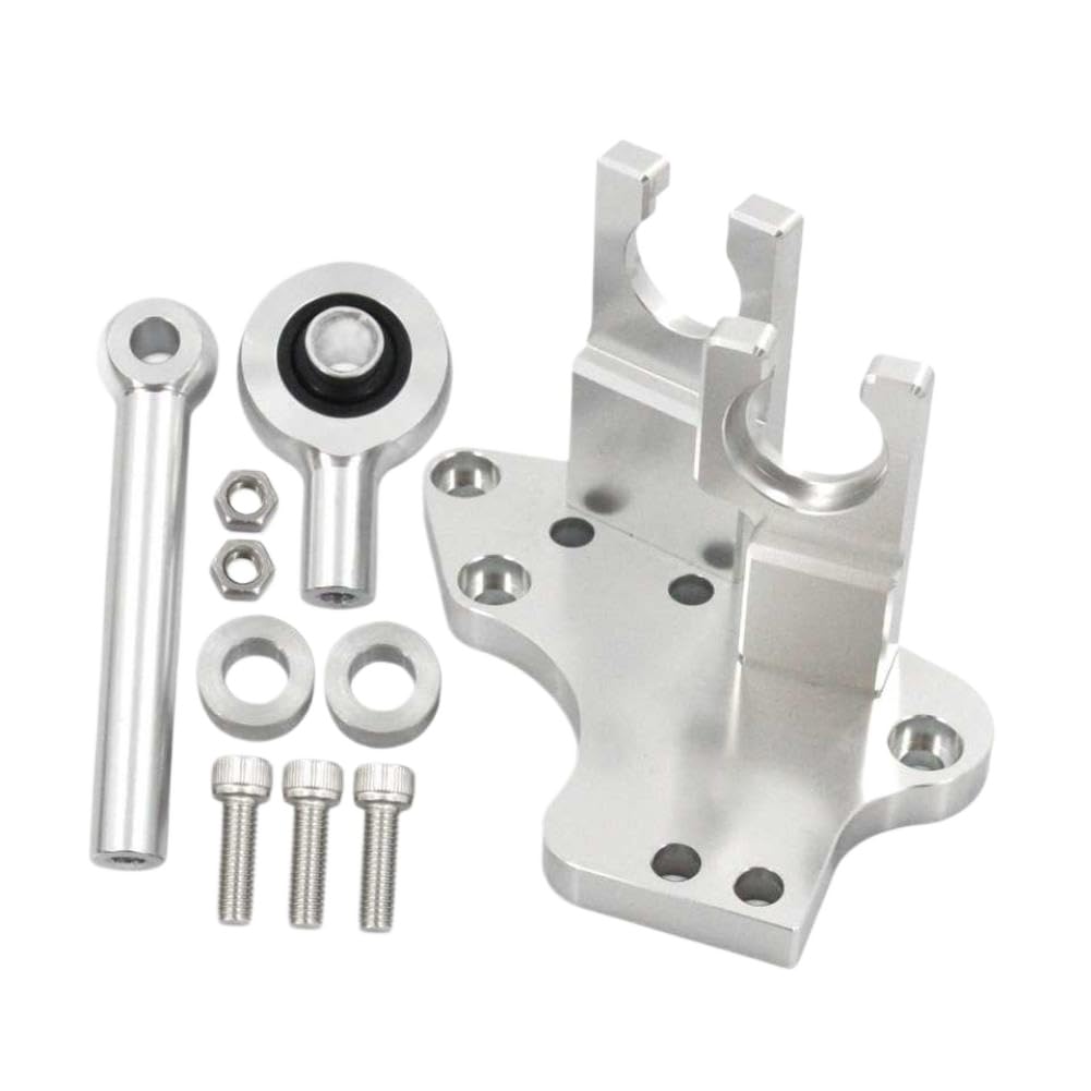 Rboand Onecolor Transmission Mounting Bracket Aluminum Gear Lever Shifter Bracket Compatible With Eg Manual Transmission 02 To 04