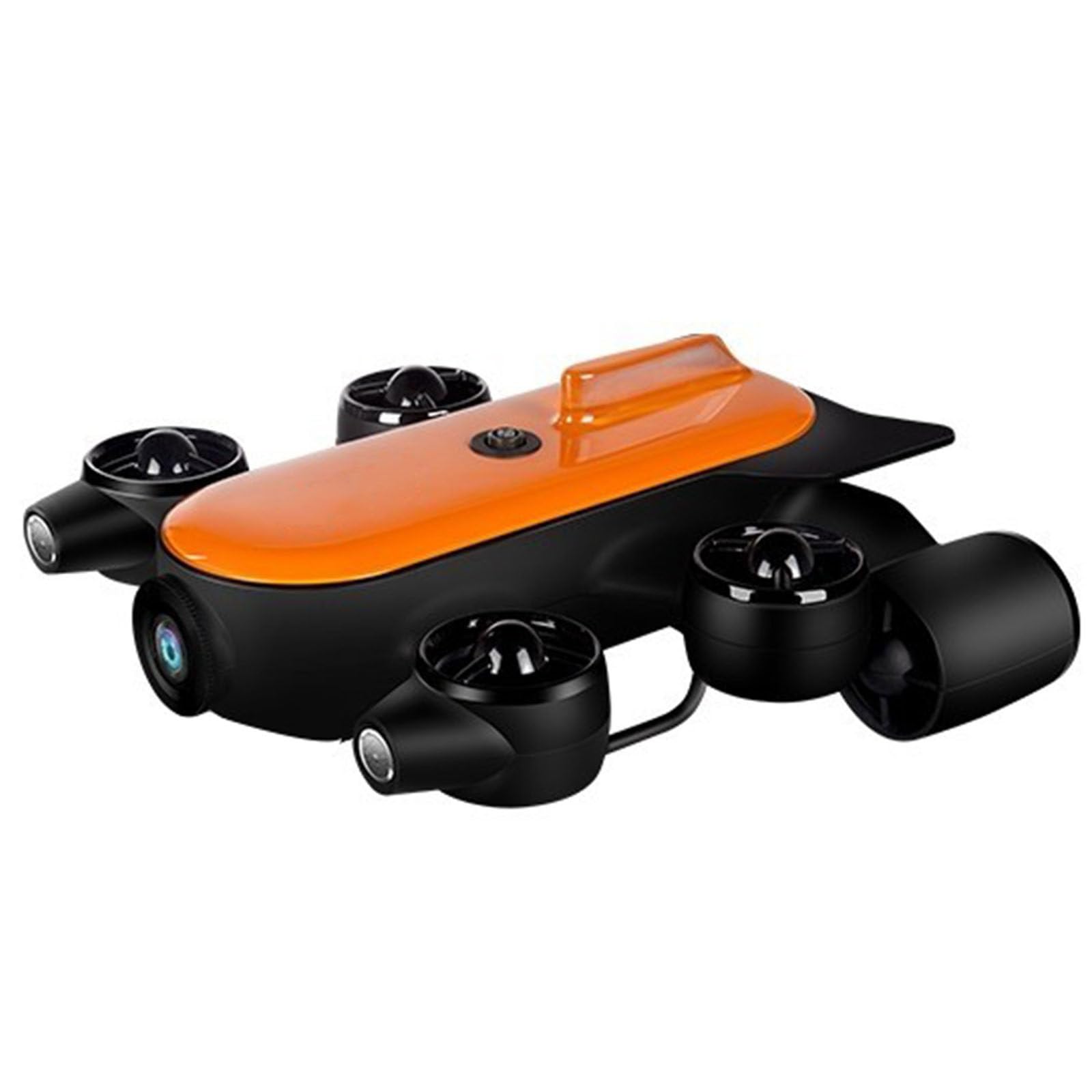 Drone Subacqueo 4k Uhd, Robot Subacqueo Telecomandato (Rov), LED Da 6000 Lumen, Velocità 2 M/S, Autonomia Della Batteria Di 4 Ore, Controller Bluetooth 150m