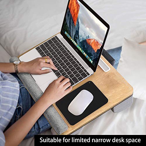 Audimi Small Mouse Pad 6 X 8 Inch, Mini Mouse Pad Thick For Laptop Wireless Mouse Home Office Travel, Portable & Washable (Black) #TOP2