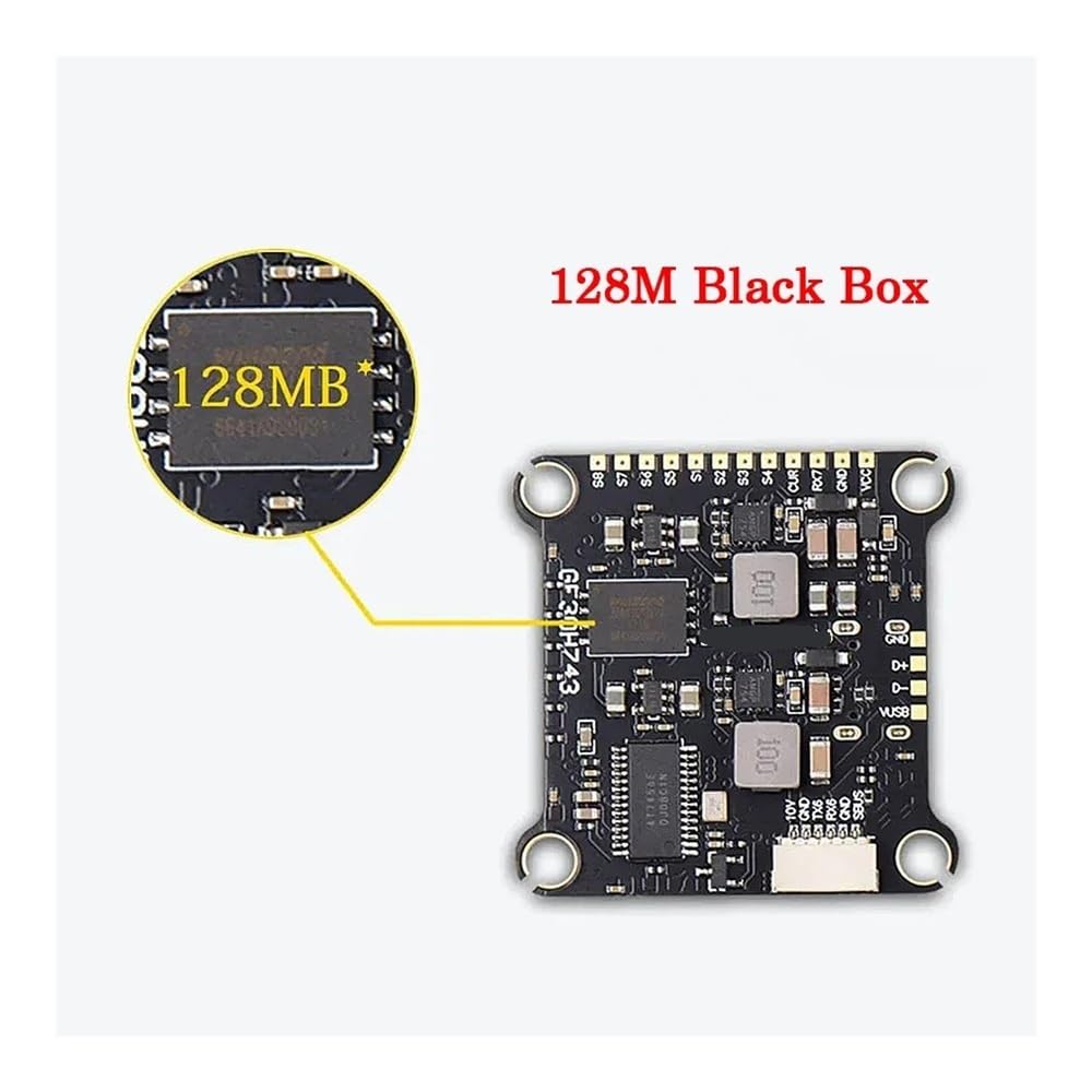 GF30H743 480MHZ kontroler lotu ICM42688 PODWÓJNY Barometr OSD 128M czarne pudełko podwójne BEC 3-6S LIPO nadaje się do drona wyścigowego RC FPV