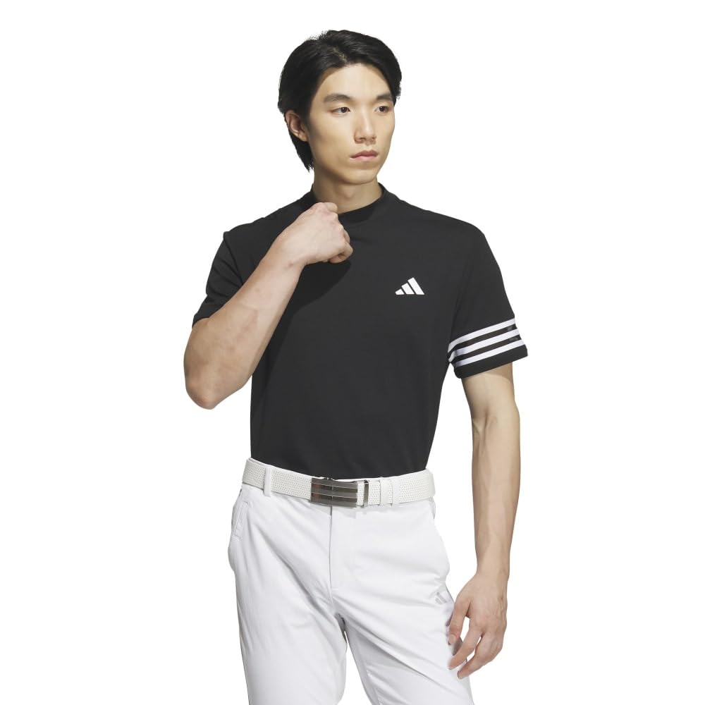 adidasGOLF【L】セットアップ　メッシュベントモック＆ストレッチスカート adidas アディダス モックネックシャツ 半袖 レディース ゴルフ