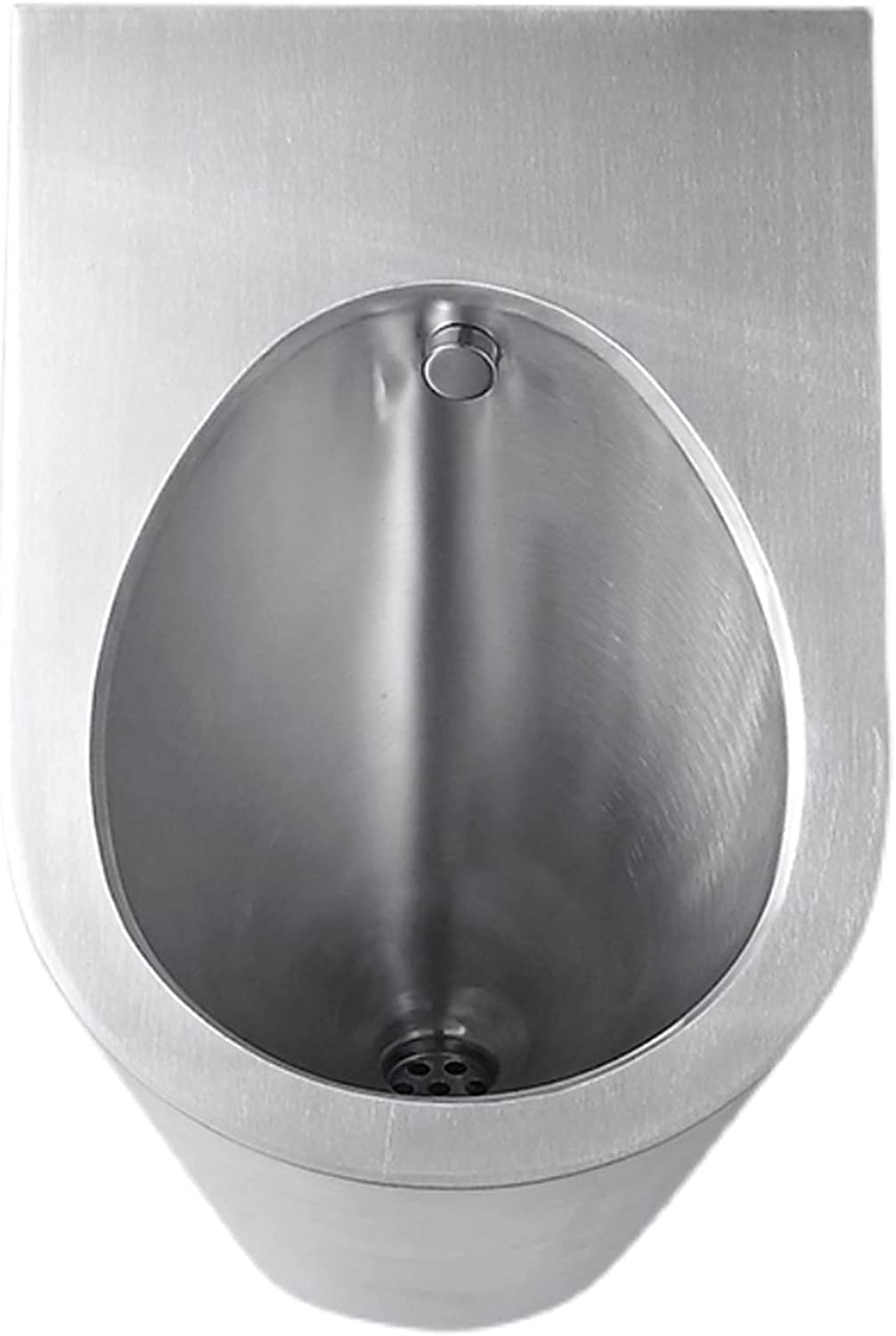GTHTUHFD Wall-Mounted Automatic Flushing Urinal, 304 Stainless Steel Urinal Men'S Induction Vertical Urinal,Urinal + Sensor,Single piece urinal