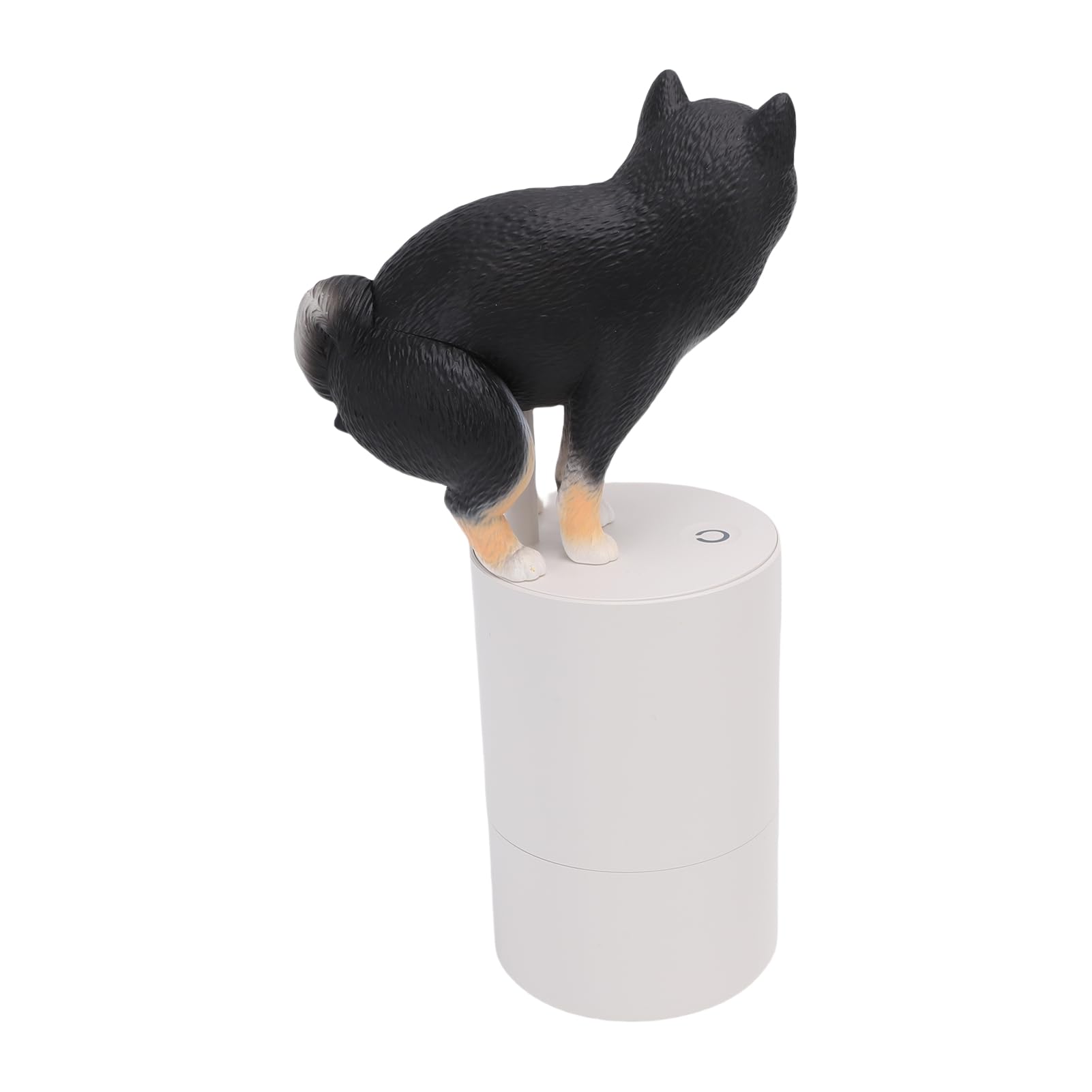 Fafeicy Automatyczny, Bezdotykowy Dozownik Pianki Cute Dog, materiał ABS, Technologia Inteligentnego Czujnika, Idealny do Użytku w Kuchni i łazience (BLACK)