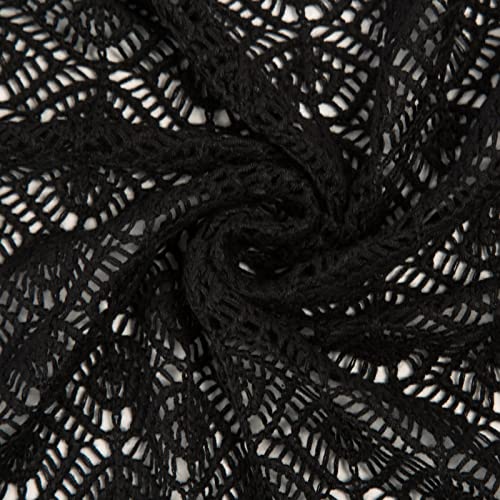 Ladies Peplum Cardigan Retro Sweater Elegant V Neck Cardigan For Women Black M #TOP4