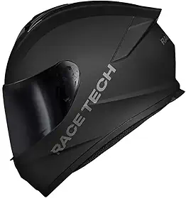 Capacete Race Tech Hit Esportivo Monocolor Preto Fosco