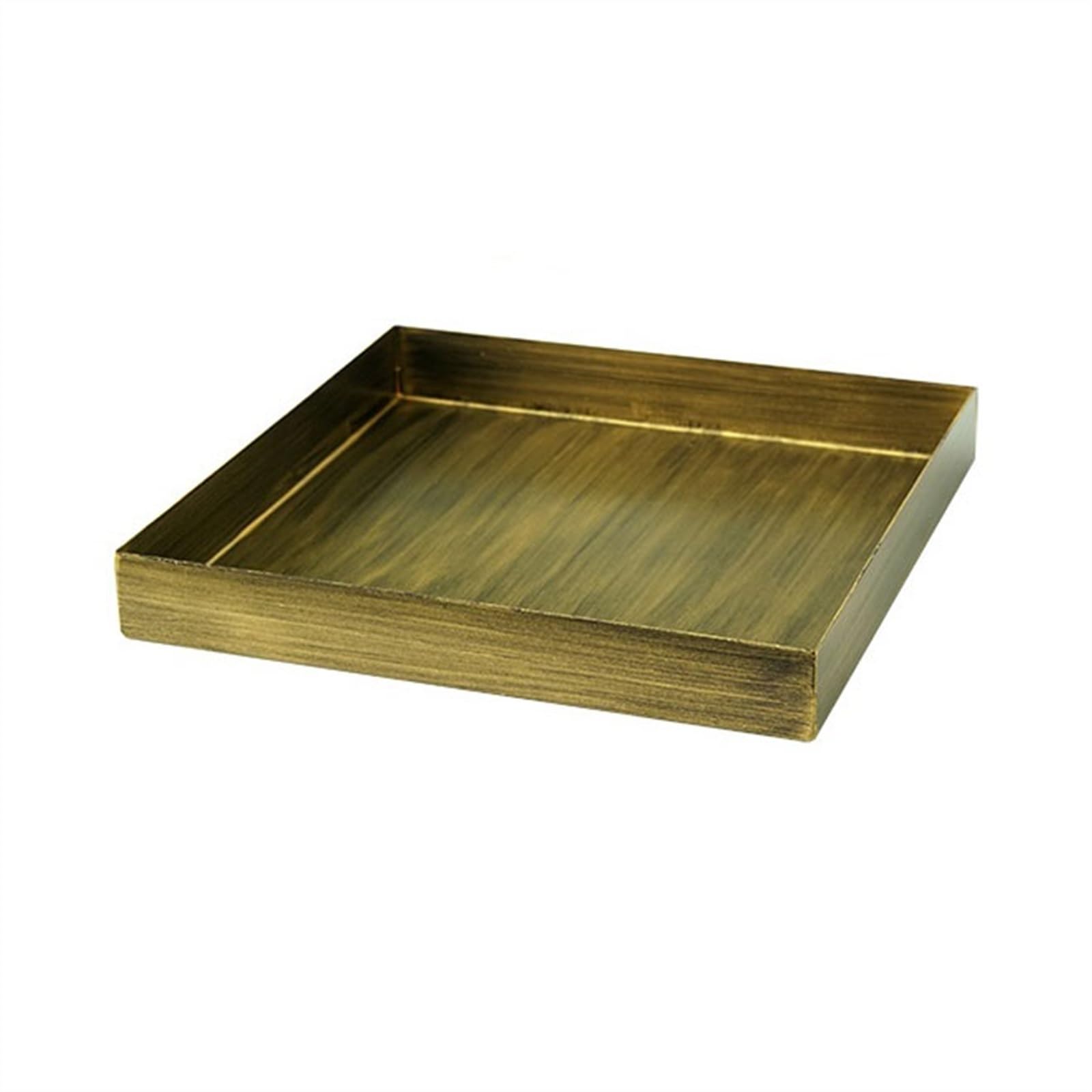 Plateau en métal Vintage pour rangement de cosmétiques et de bijoux haut de gamme