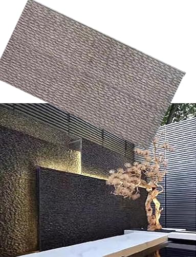 Paneles de pared con textura de piedra sintética, revestimiento para todo tipo de clima para decoración del hogar y revestimiento comercial