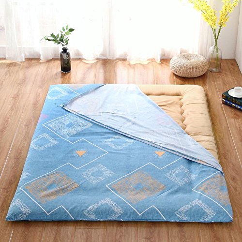 Colchón limpio sin polvo funda tatami lavable 200x220cm con cierre 2