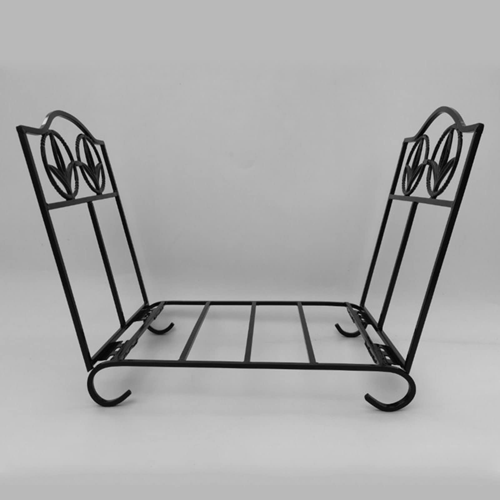 Brennholzregal, Kaminzubehör, Werkzeughalter, Holzscheithalter, Regal für Ofengrube, Terrasse, Holzlagerung im Innen- und Außenbereich, gestapeltes Brennholzregal, Holzsc