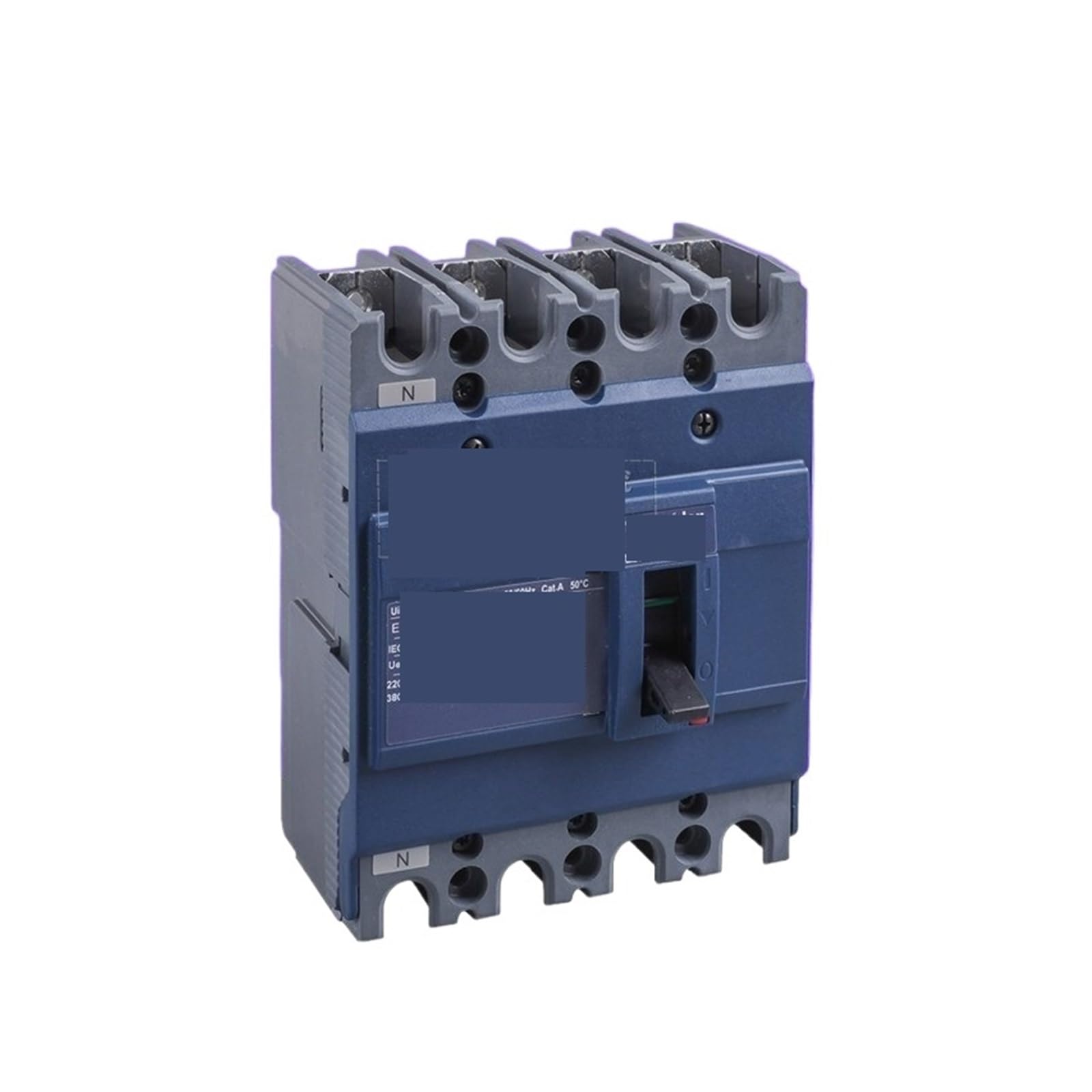 Disjoncteur boîtier moulé 4P 80A EZD100E4080N boîtier tétrapolaire 25KA