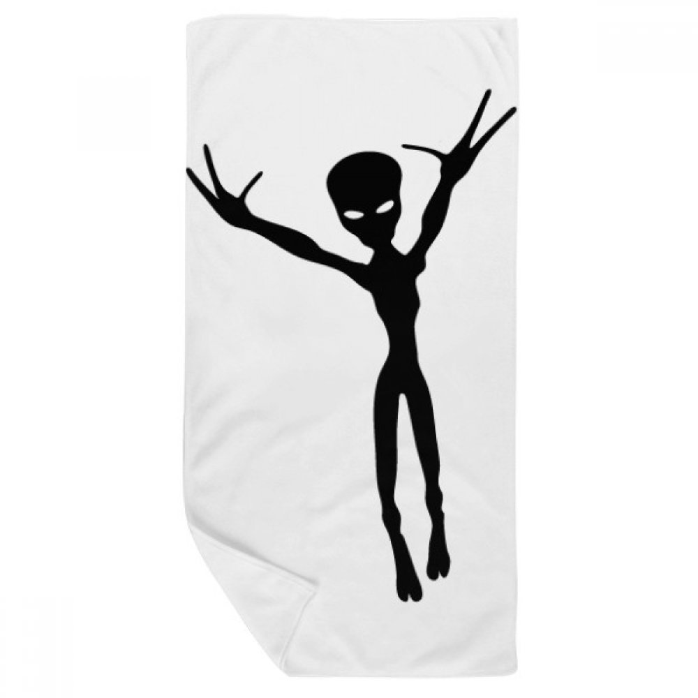 Serviette de bain alien absorbante et gant de toilette doux séchage rapide