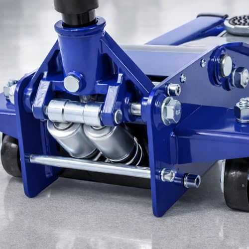 KATSU Hydraulischer Wagenheber 3 T Tragkraft Rangierwagenheber niedrigem Profil, Max Hubhöhe 505...