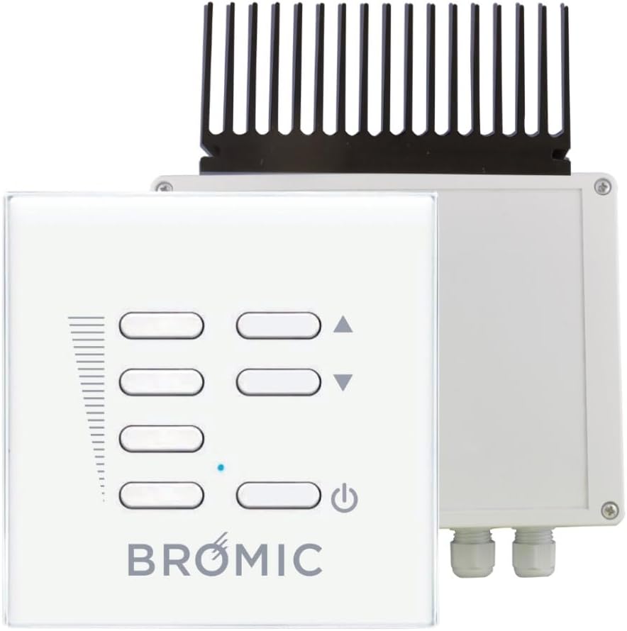 Bromic Heating Controls - Dimmer Switch for Smart-Heat Electric Heaters with Wireless Remote