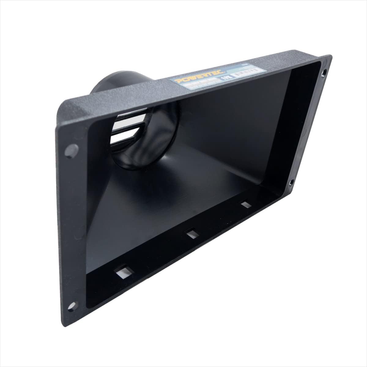 70169V Mini Gulp Dust Hood with 4 Inch ID Port, ABS Plastic Dust Collector Fitting for Woodworking Dust Collection Hose