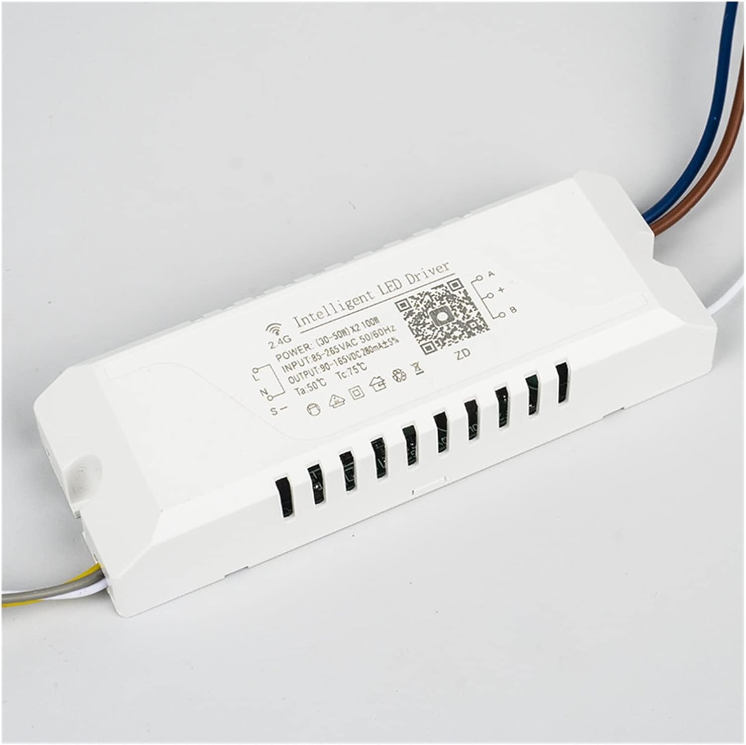 Wide Voltage 2.4G Variable Light 110V/220V LED Driver Power Supply Suitable for Home Living Room Bedroom Ceiling lamp(60-80W*2(160W))