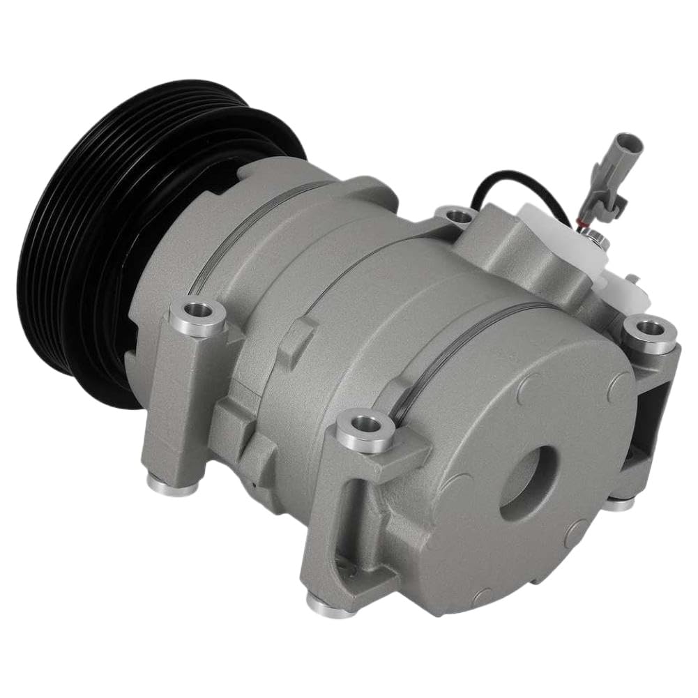 Nhmxxxrup Onecolor 6 Groove A/C Compressor With Clutch Assembly R134a Co10854c Compatible With Sienna 2004 2005 2006 2007
