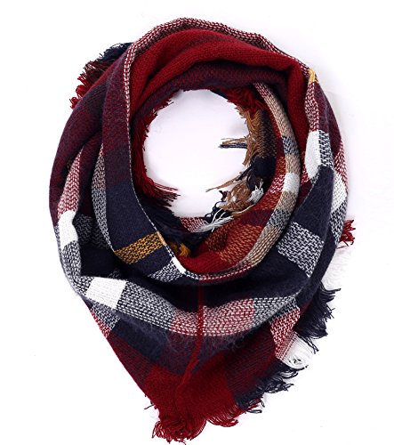 Mindbreaker - Echarpe - Femme - Rouge/Blanc - Large