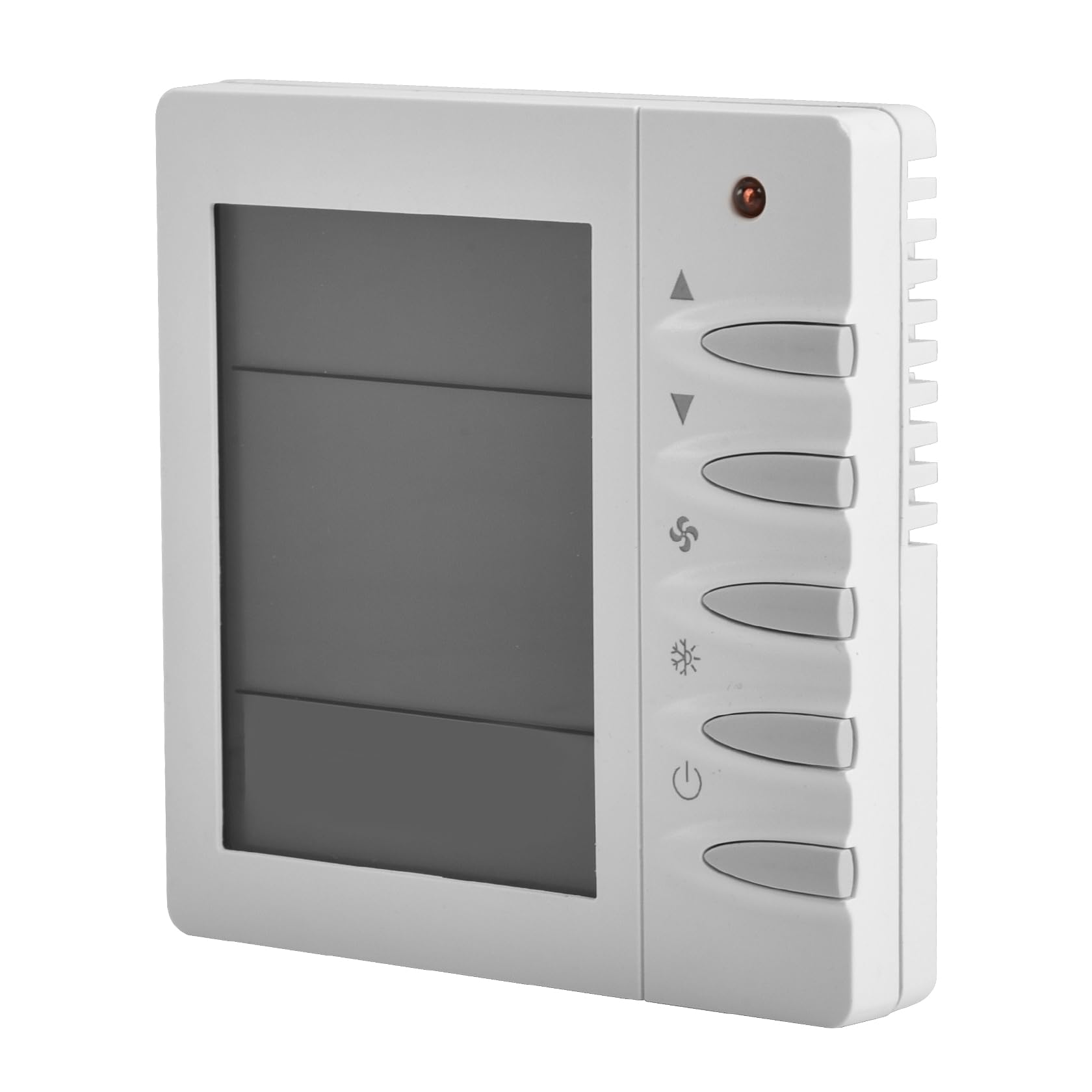 Heschen Termostato de programación semanal Digital LCD, HS-D702, 230VAC 10Amp, Blanco, para Controlador de Temperatura de calefacción por Suelo Radiante