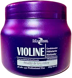 Mascara Matizadora Violine Mairibel 250g Cor: Roxo
