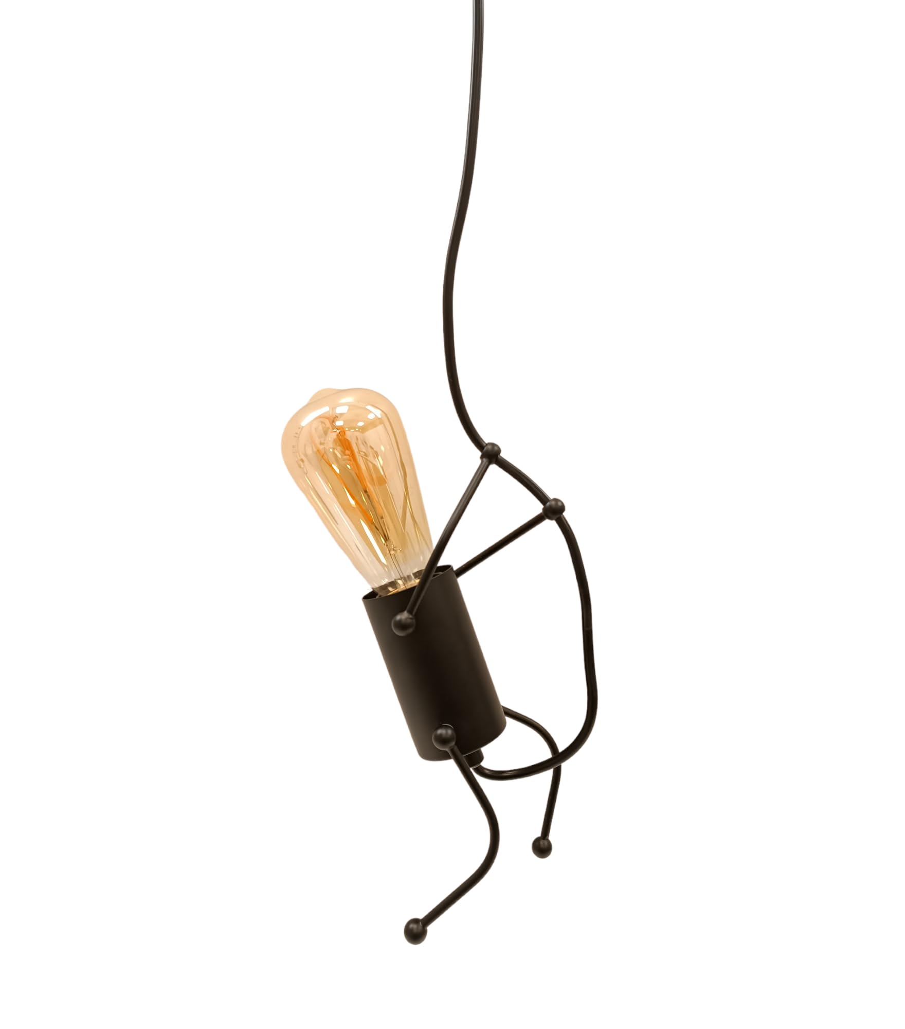 Lampe Suspension Humanoïde - Design Original, Culot E27, Neuve