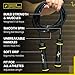 Honor Athletics,WEIGHTED 1.1lb HEAVY Jump Rope for High-Intensity and Strength Training,Adjustable 10ft PVC Rope with Ergonomic Grip, Ball Bearing, and Fitness,Designed for Adults and Kids (Black)