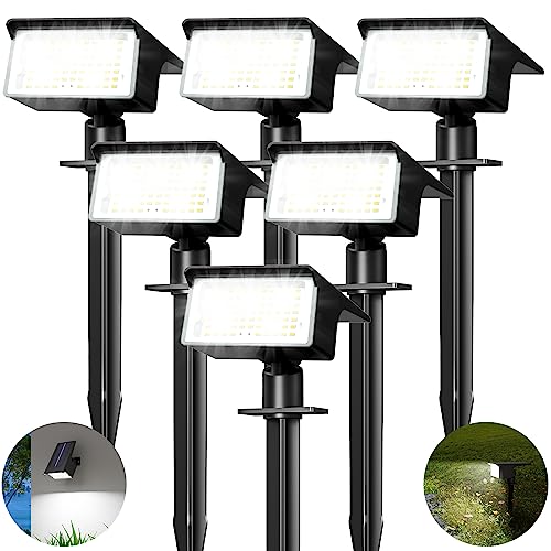 🔄 【4 Modalità di illuminazione】 Le lampade solari da giardino Ci sono 4 modalità tra cui scegliere e il tempo di illuminazione delle diverse modalità è diverso. È possibile scegliere diverse modalità in base alle diverse esigenze. Modalità 1: [ 10% di luminosità ]; Modalità 2: [ 30% di luminosità ]; Modalità 3: [ luminosità al 100%]; Modalità 4: [ Gradiente ciclo ad alta e bassa luminosità ].Se avete bisogno di illuminazione a lungo termine, vi consigliamo di scegliere la modalità 1 o 2.