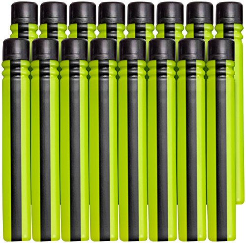 Niños, Toy BOOMco Dardos Softra, color Verde con Punta Negra