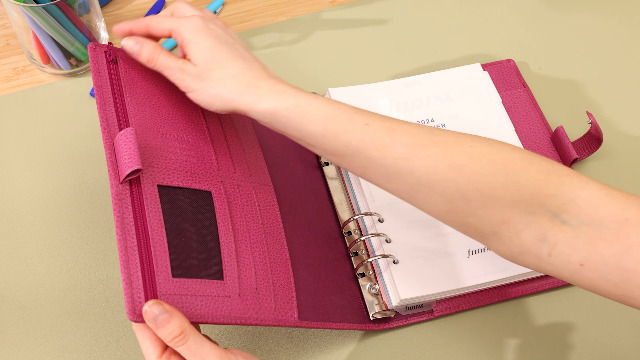 Filofax Finsbury A4 akvamarín diář organizér DOPRODÁNO