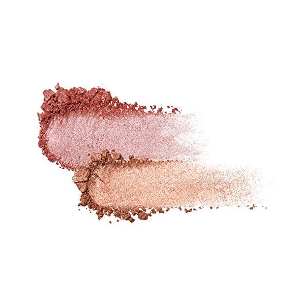 Wet n Wild MegaGlo Blushlighter, Blendable Blush & Highlighter Set, Shimmery Metallic Finish, Flash Me