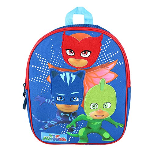 PJ Masks Keep Moving Mochila Infantil  31 cm  9 Liters  Azul  Blue