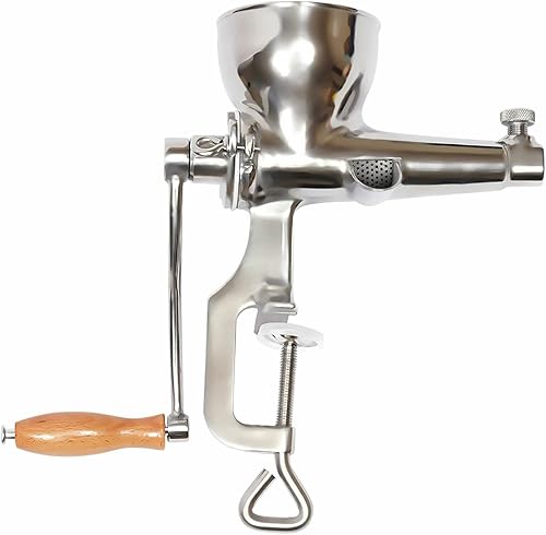 Miniatura 2 de Exprimidor manual Exprimidor de hierba de trigo Extractor de frutas y verduras Prensa manual Exprimidor de cítricos de acero inoxidable, para