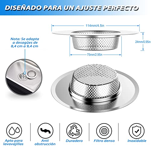 Consejos y reviews para comprar Coladera para lavabo los diez mejores. 15 Imagen adicional