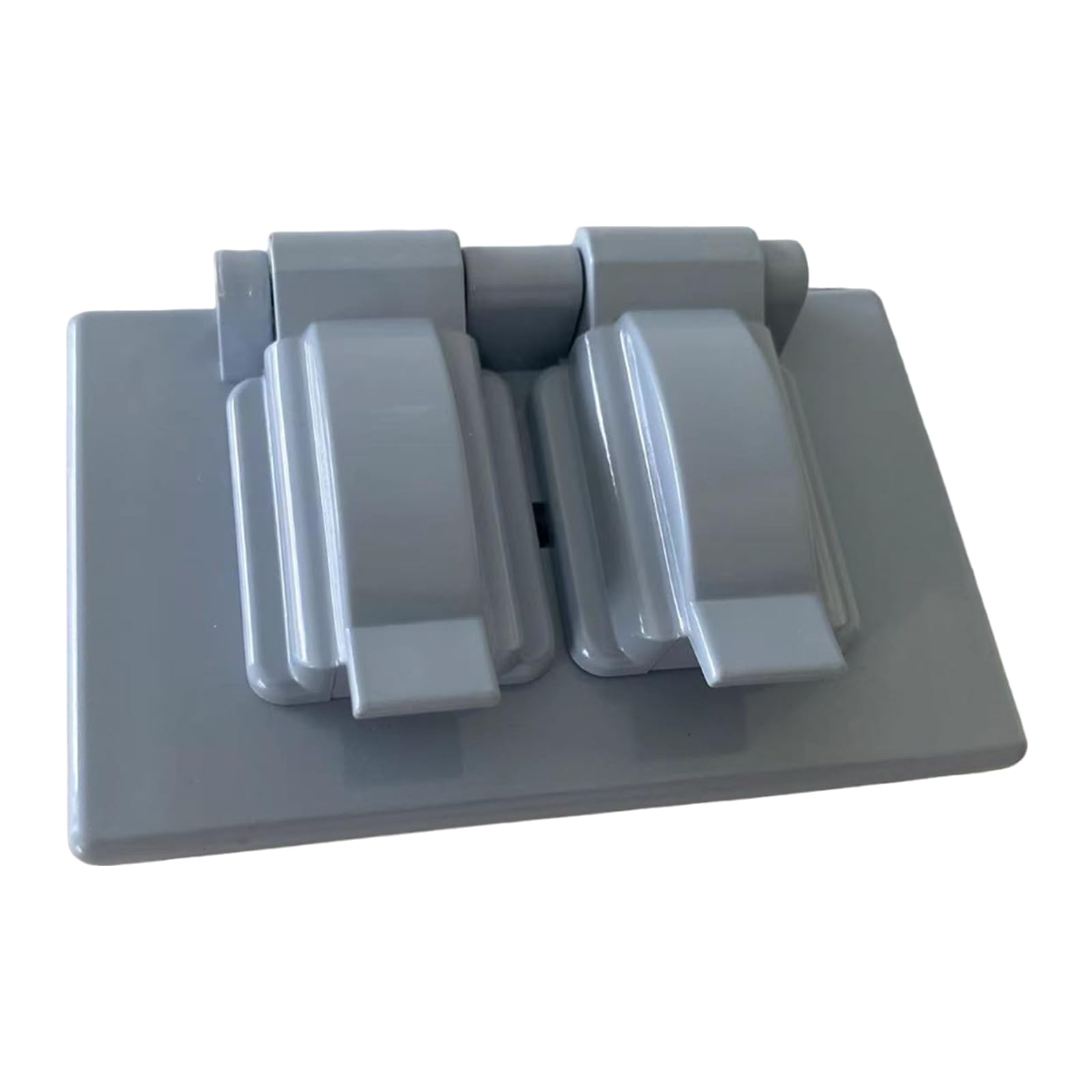 Multipurpose Sturdy Outdoor Outlet Covers for Duplex Receptacles Pack Horizontal Gang Easy to Installion Listed Outlet Covers